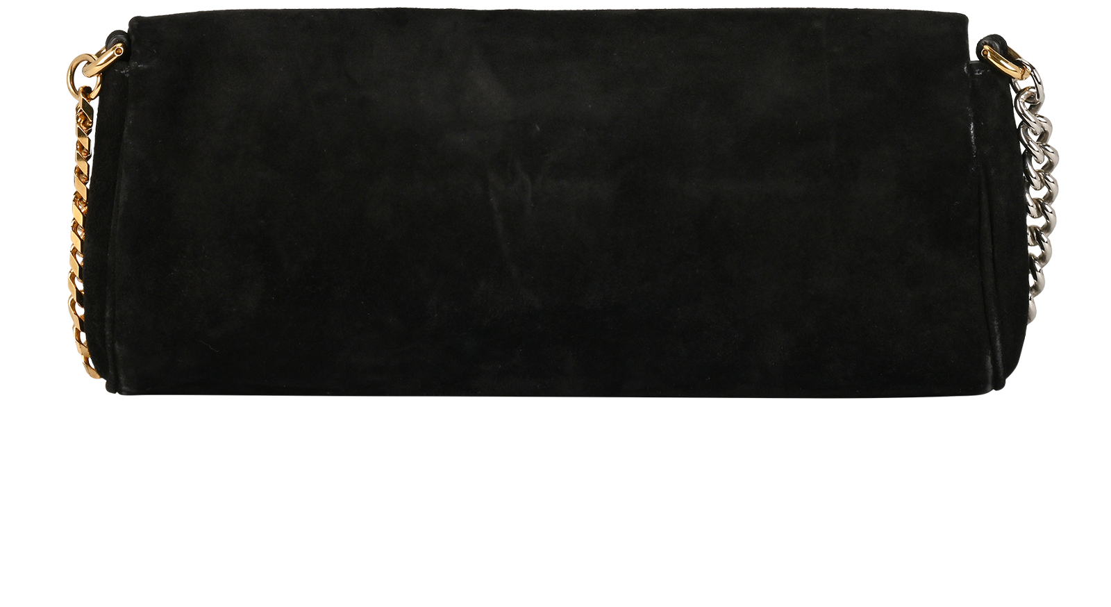 Embellished Shoulder Bag, &pound;350, Handbags, Black/Red, Leather, Back view